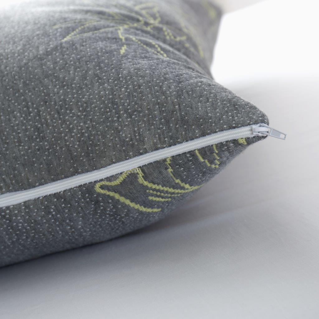 Charcoal Bamboo Memory Foam Hypoallergenic Pillow