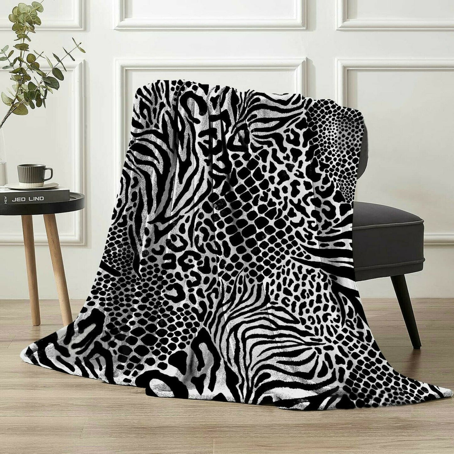 Animal Skin Design Throw