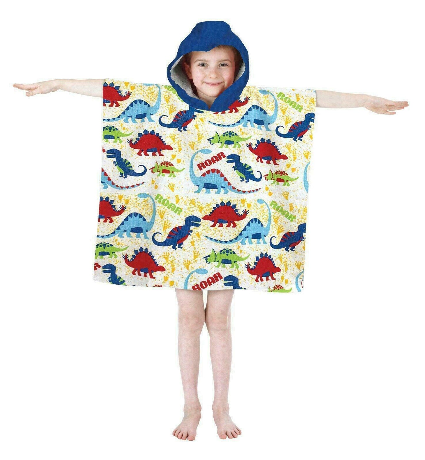 Microfibre Kids Hooded Poncho
