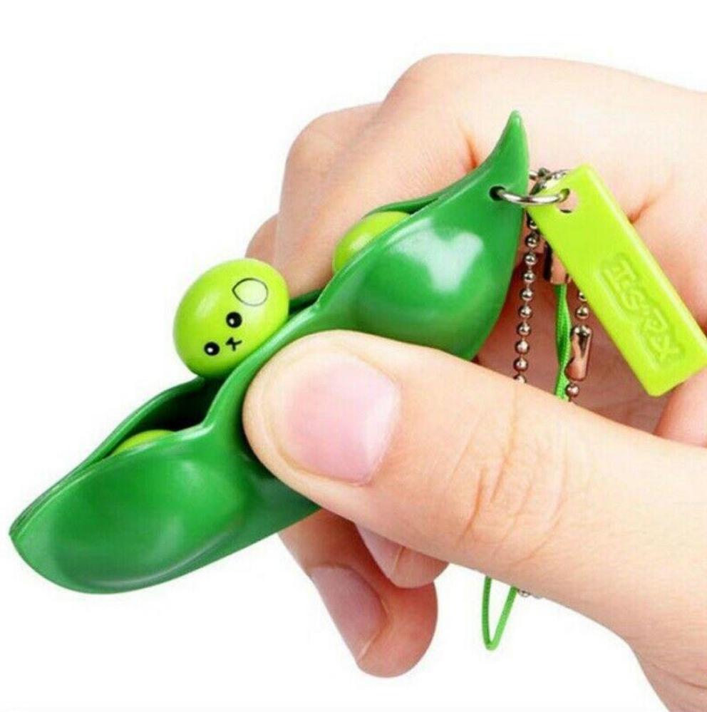 Peas In A Pod Fidget Toy Keychain