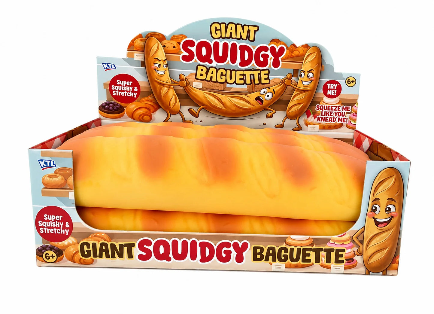 *NEW* Giant Squidgy Baguette
