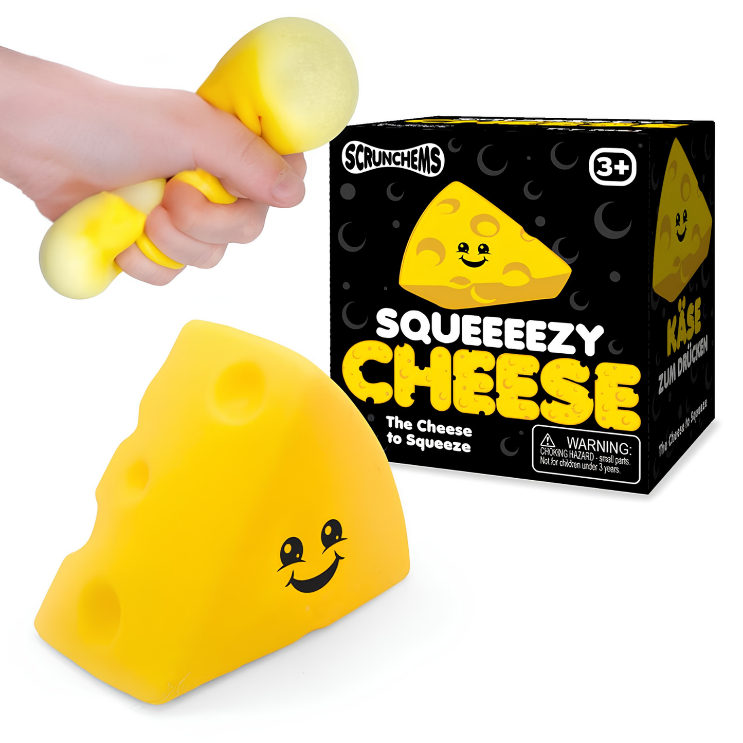 Scrunchems Squeezy Cheese Squishy
