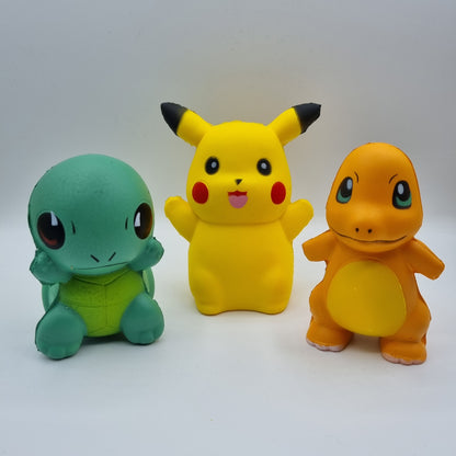 Pokémon Squishy - Pikachu | Squirtle | Charmander