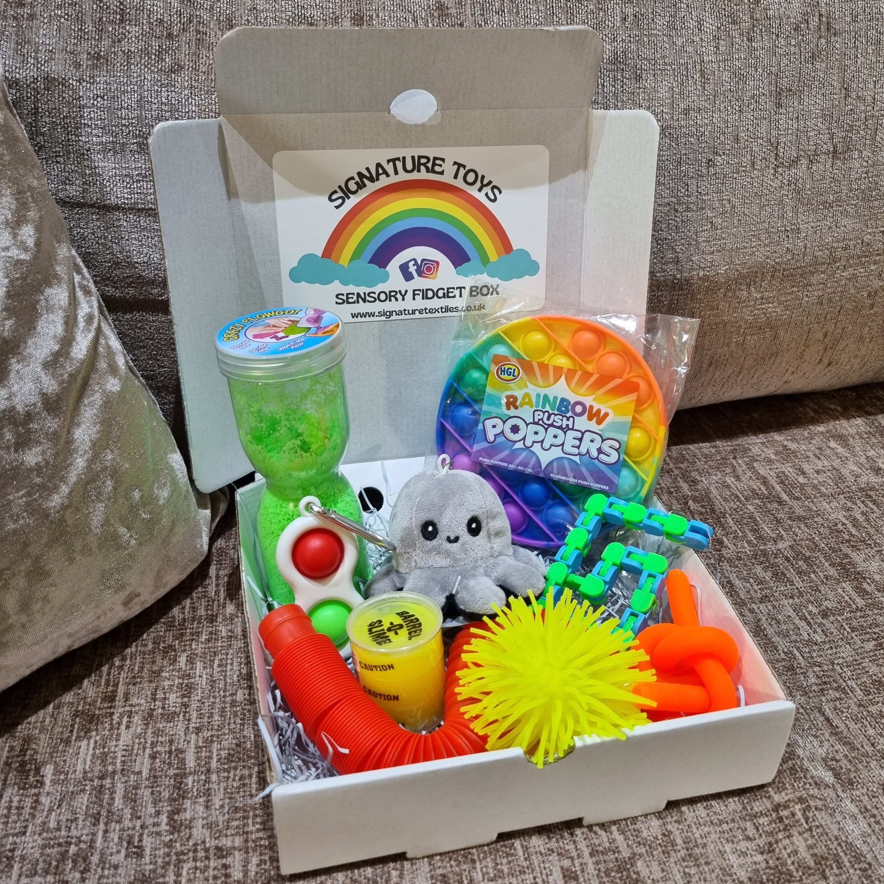 Sensory Fidget Box (age 3+) – Signature Textiles