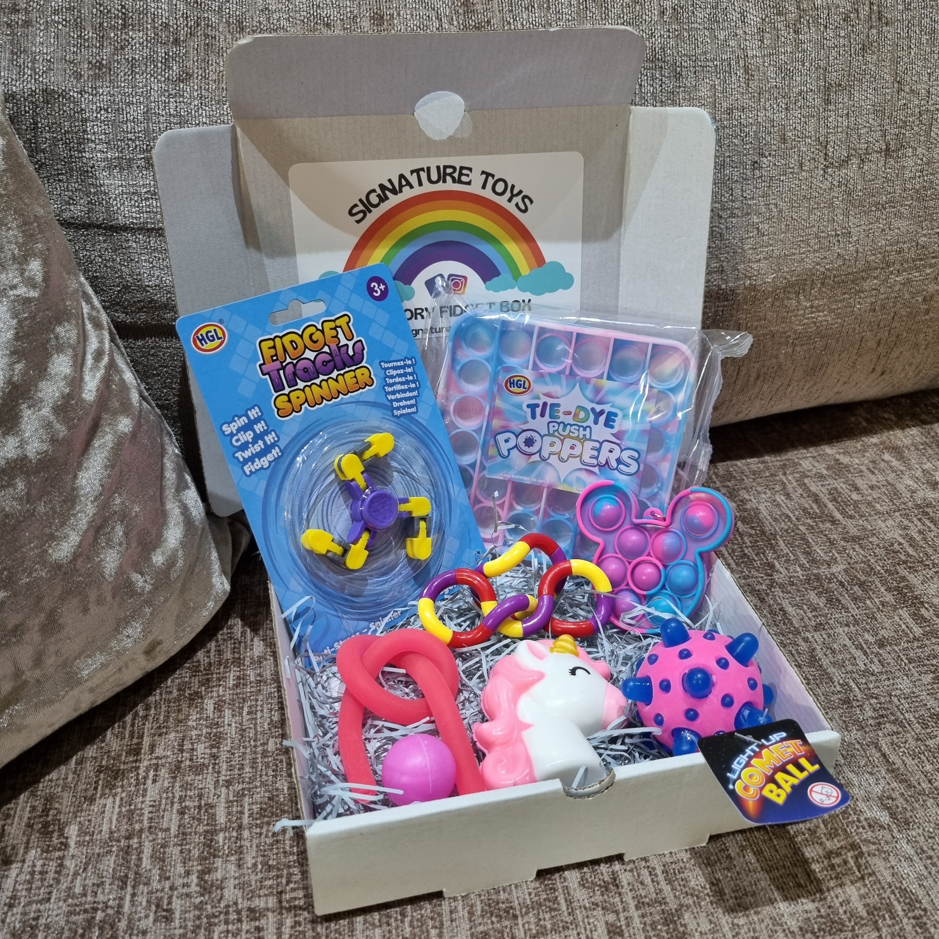 Sensory Fidget Box (age 3+) – Signature Textiles