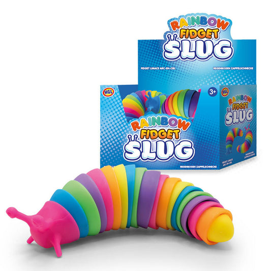 Large Sensory Rainbow Fidget Slug