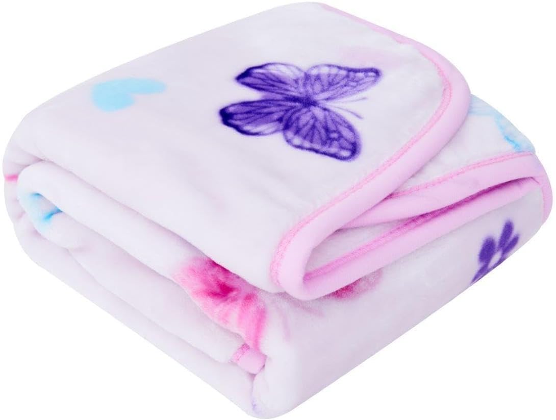 Pink butterfly hot sale blanket