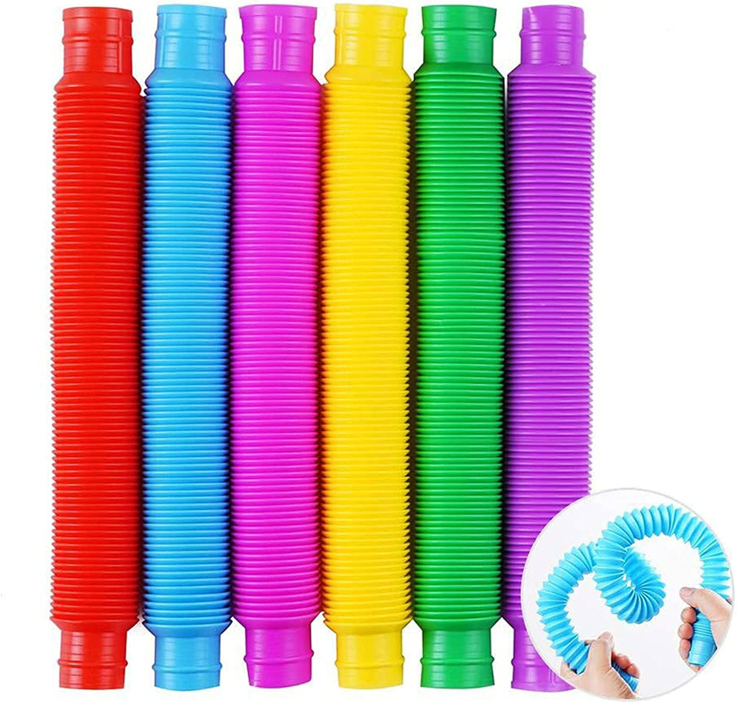 Twisty Pop Tubes Sensory Stretch Toy