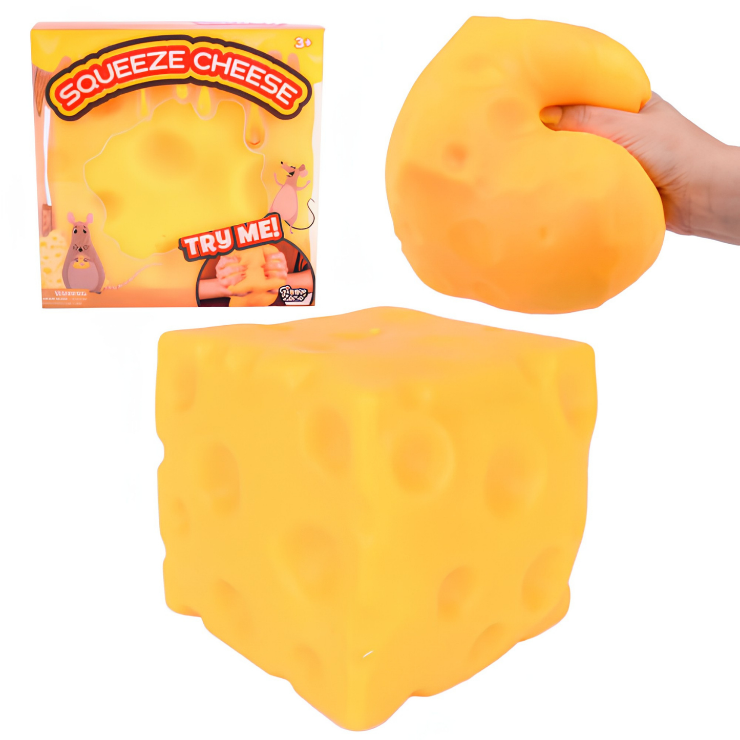 *NEW* Squishy Cheese Fidget Toy