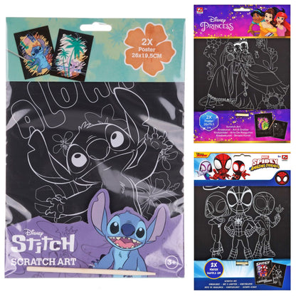 Disney Scratch Art Set: Pack of 2