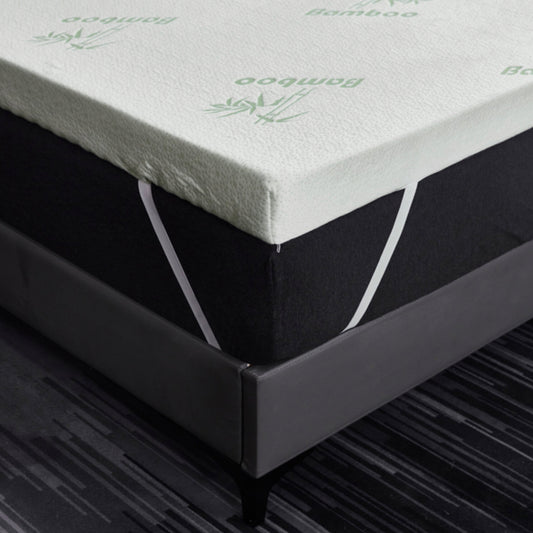 Super Soft Memory Foam Bamboo Mattress Topper 1 Inch