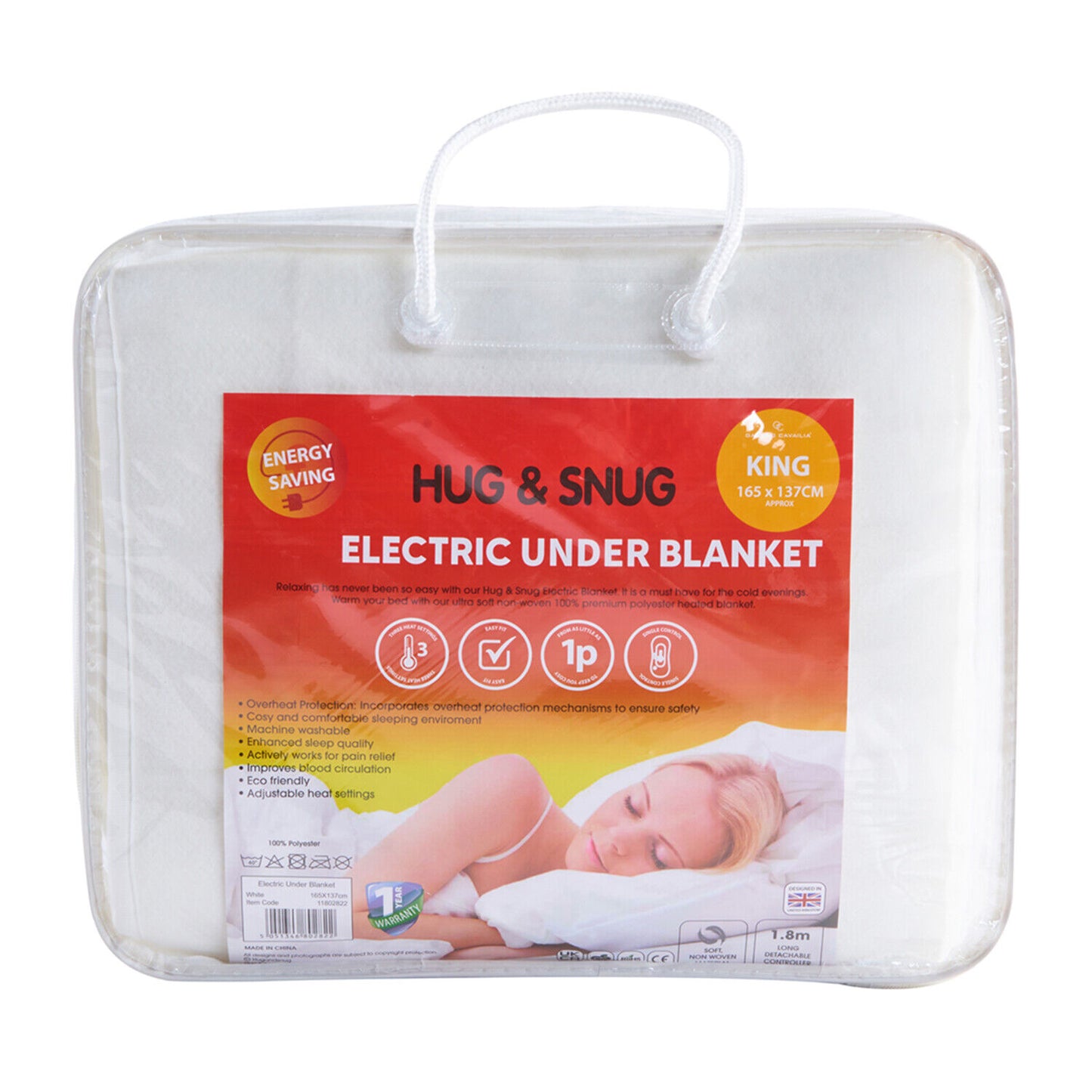 Electric Heated Comfort Control Under Blanket