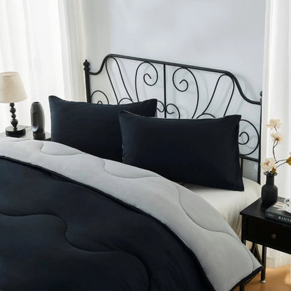 Coverless 10.5 Tog Reversible Wave Duvet