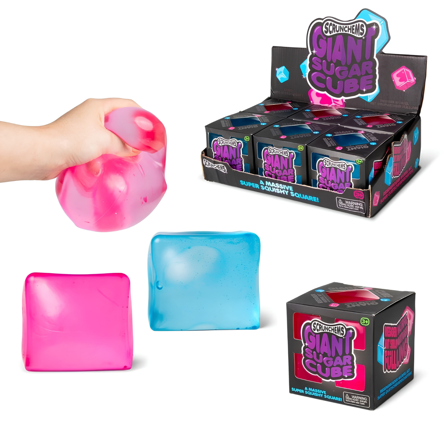 *NEW* Scrunchems Giant Sugar Cube