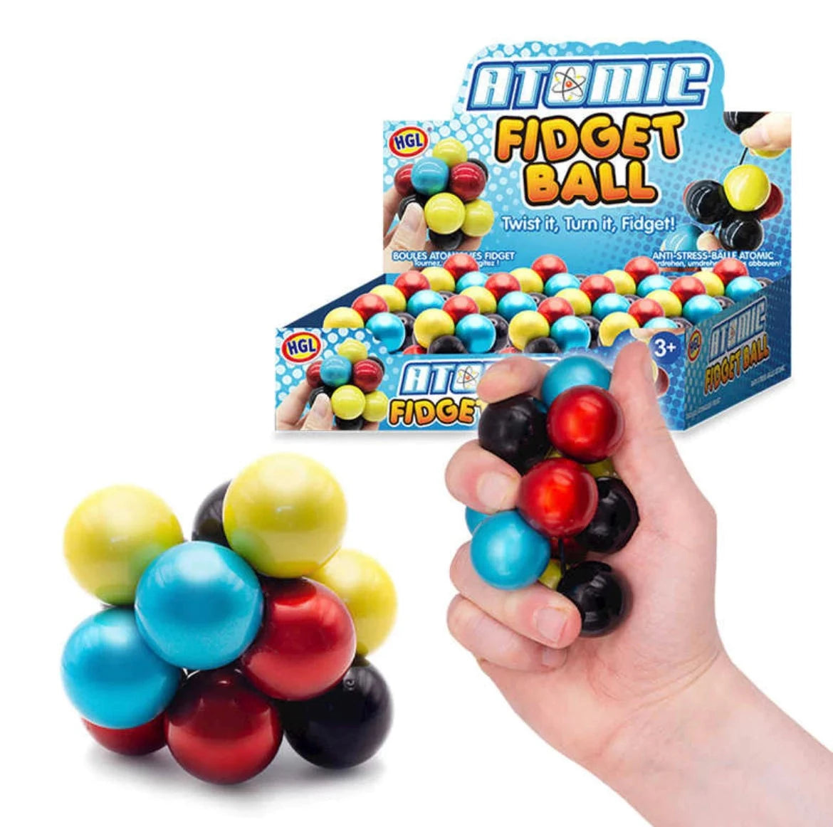 Atomic Fidget Ball - Twist, Turn, Fidget!