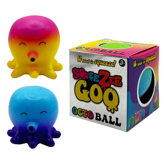 Squeeze Goo Octopus Octo Ball Squishy Ball