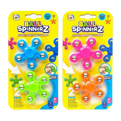 2 Pack Neon Fidget Spinners
