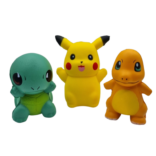Pokémon Squishy - Pikachu | Squirtle | Charmander