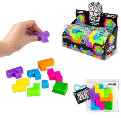 *NEW* Scrunchems Sticky Squishy Puzzle Cube