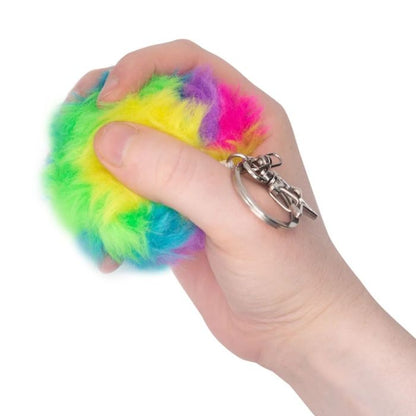 *NEW* Scrunchems Furry Squish Ball Keychain