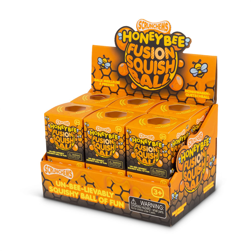 *NEW* Scrunchems Honeybee Fusion Squish Ball