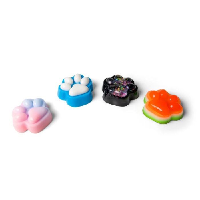 *NEW* Scrunchems Sticky Squishy Paw Print Taba
