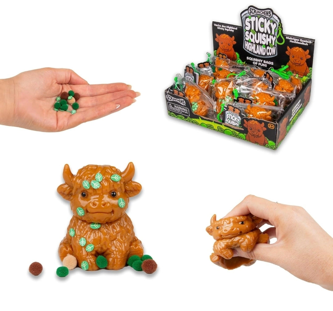*NEW* Official Scrunchems Highland Cow
