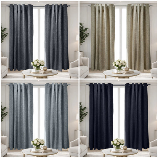 Regency Velvet Ultra Thick Blackout Curtain Pair | 4 Colours