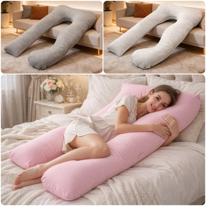 Full Body U Shape Support Pregnancy Pillow