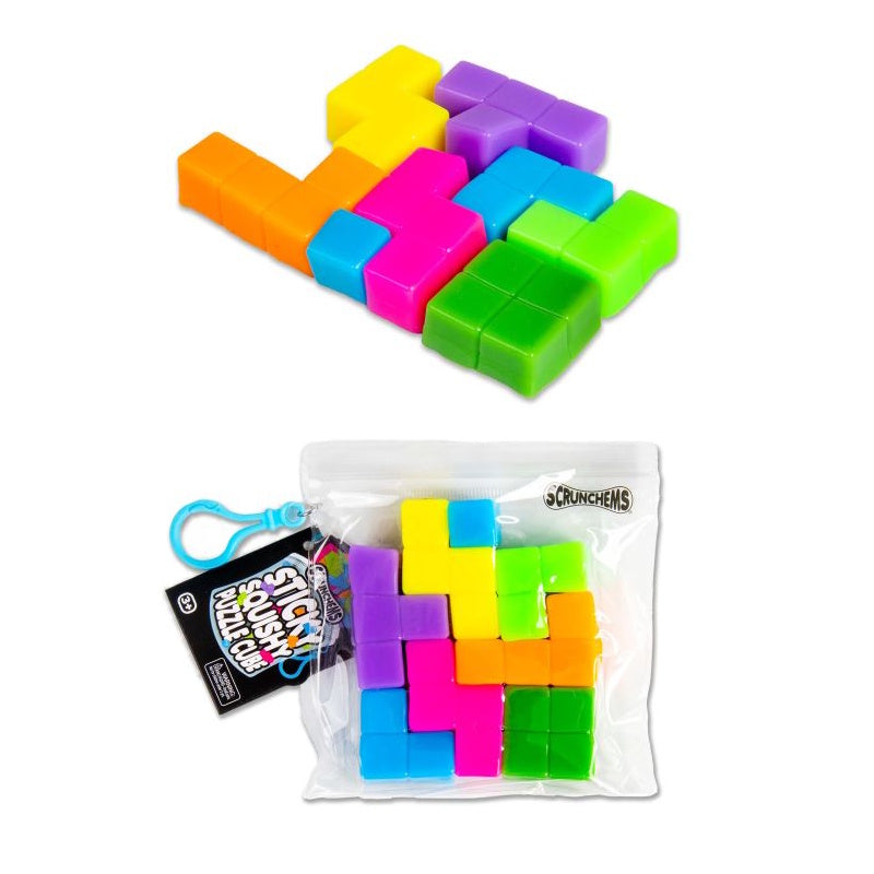 *NEW* Scrunchems Sticky Squishy Puzzle Cube
