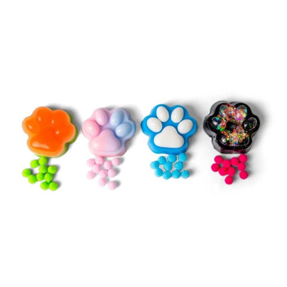 *NEW* Scrunchems Sticky Squishy Paw Print Taba
