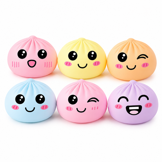 *NEW* Mini Mystery Squishy Dumpling Pastel Edition - Assorted