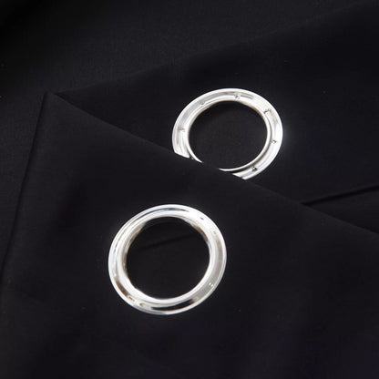 Black Thermal Blackout Curtain Pair