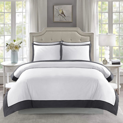 Hotel Collection Monarch Duvet Cover & Pillowcase Set | 4 Colours