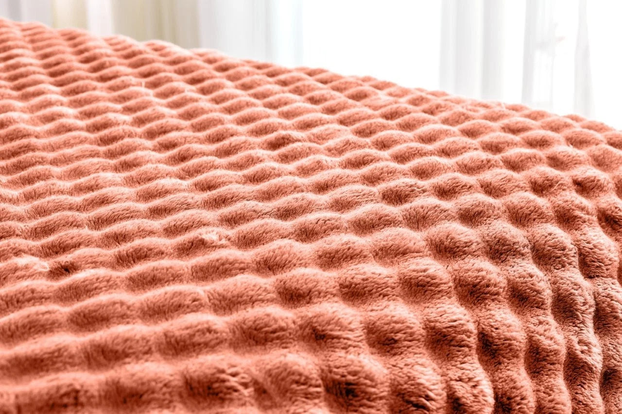 Super Thick Jacquard Bubble Throw