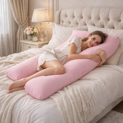 Full Body U Shape Support Pregnancy Pillow