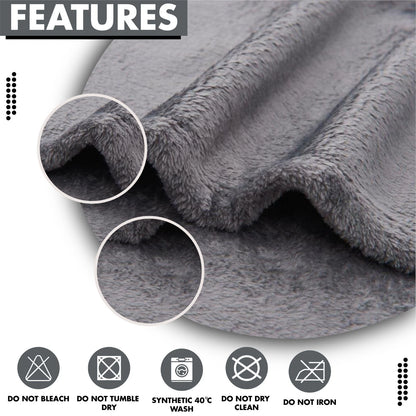 Ultra Soft Flannel Lightweight Blanket