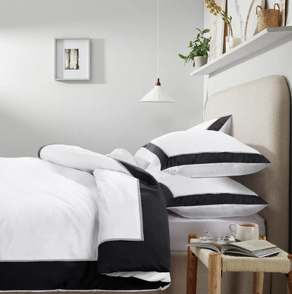 Hotel Collection Monarch Duvet Cover & Pillowcase Set | 4 Colours