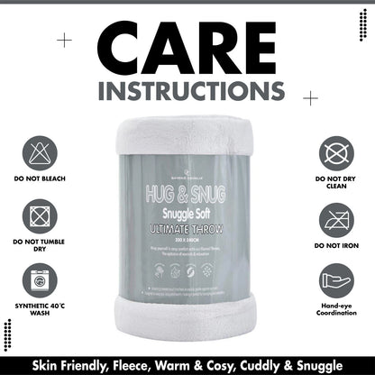 Ultra Soft Flannel Lightweight Blanket