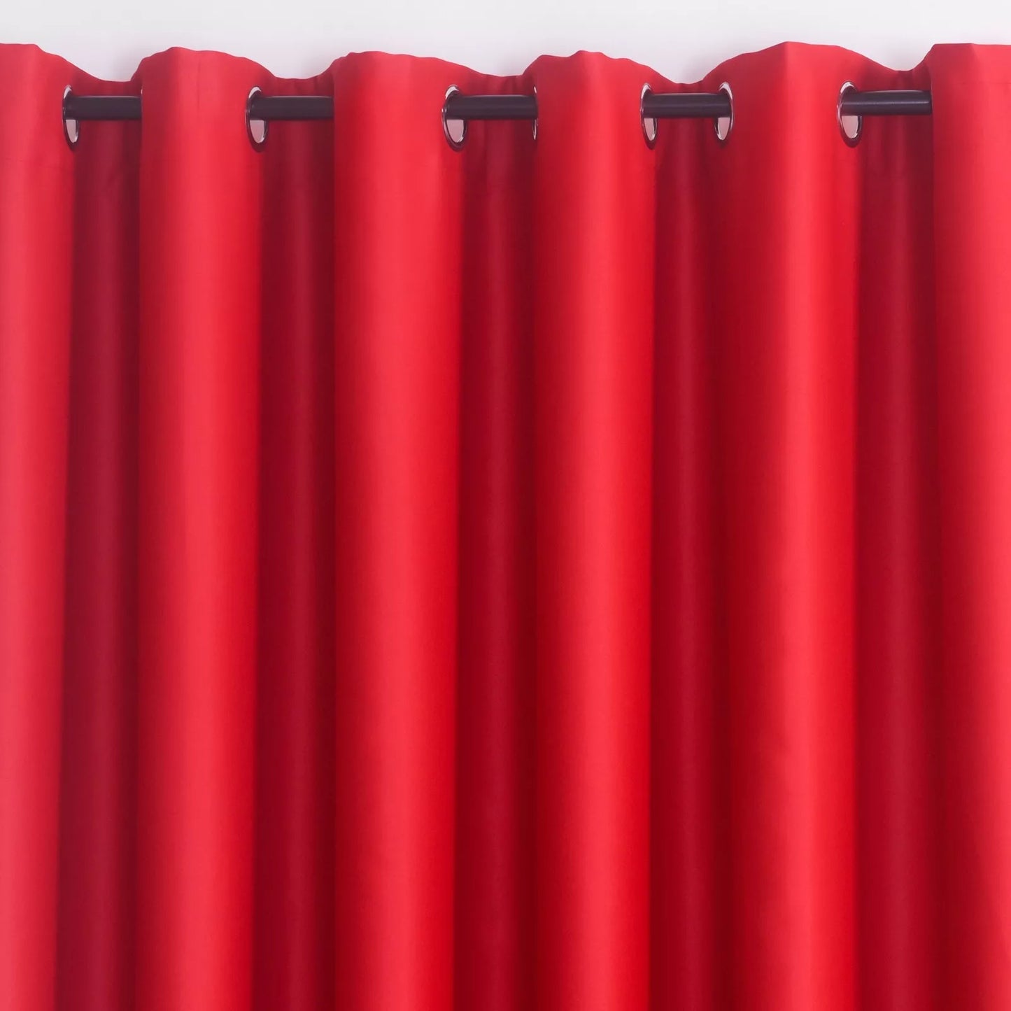 Red Thermal Blackout Curtain Pair