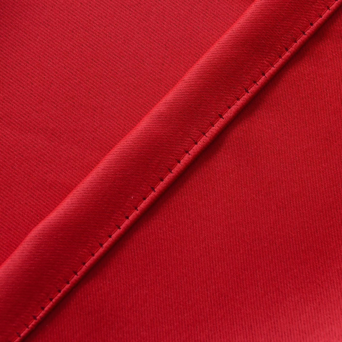 Red Thermal Blackout Curtain Pair