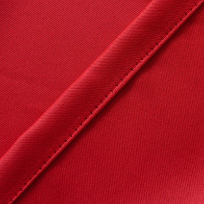 Red Thermal Blackout Curtain Pair