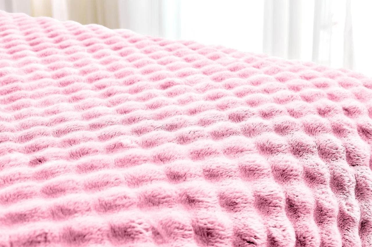 Super Thick Jacquard Bubble Throw