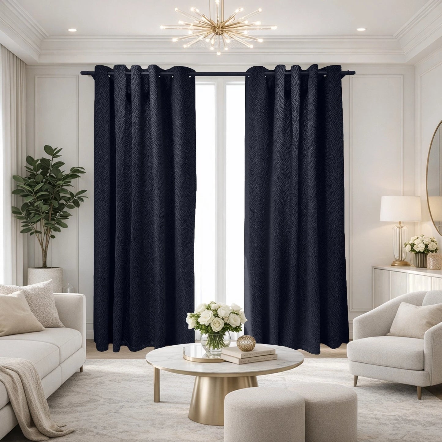 Regency Velvet Ultra Thick Blackout Curtain Pair | 4 Colours