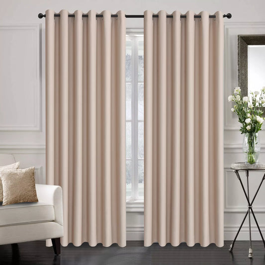 Latte Thermal Blackout Curtain Pair
