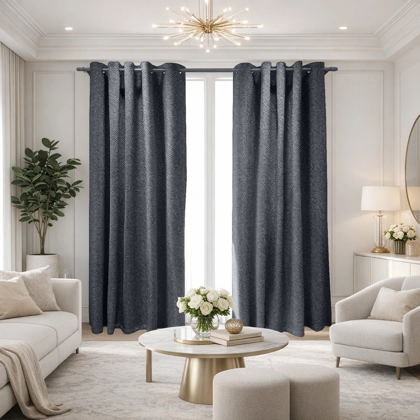 Regency Velvet Ultra Thick Blackout Curtain Pair | 4 Colours