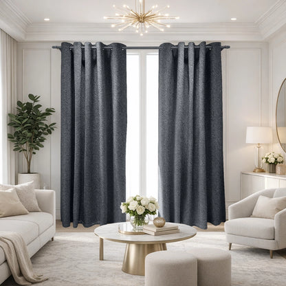 Regency Velvet Ultra Thick Blackout Curtain Pair | 4 Colours