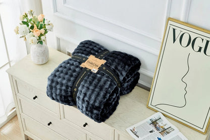 Super Thick Jacquard Bubble Throw