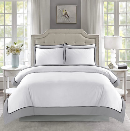 Hotel Collection Monarch Duvet Cover & Pillowcase Set | 4 Colours