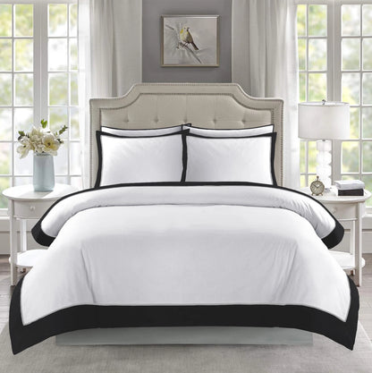 Hotel Collection Monarch Duvet Cover & Pillowcase Set | 4 Colours